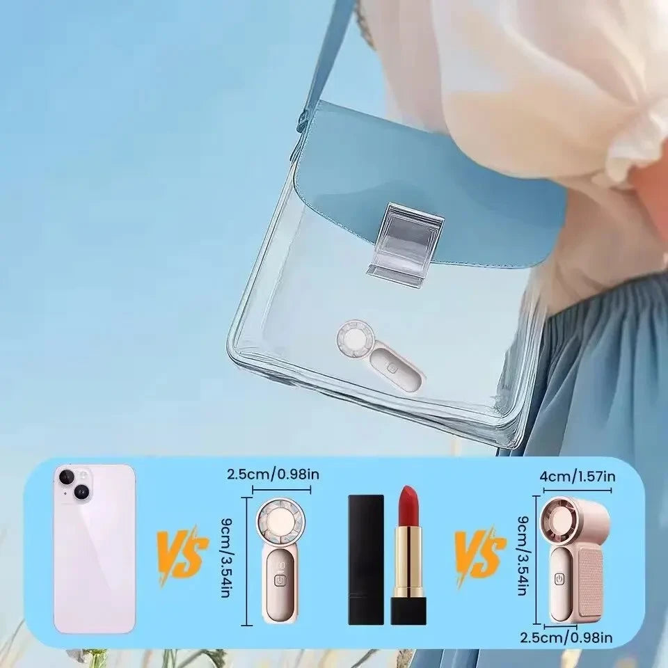 Portable Handheld Pocket Fan