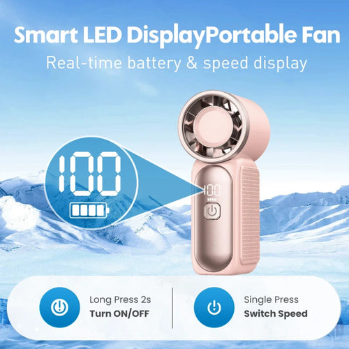 Portable Handheld Pocket Fan
